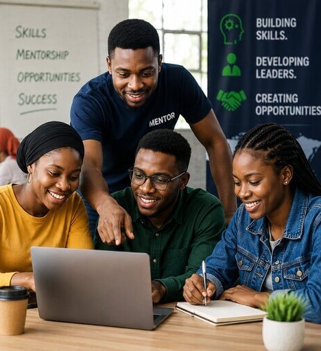 Picture showing youth empowerment in Nigeria